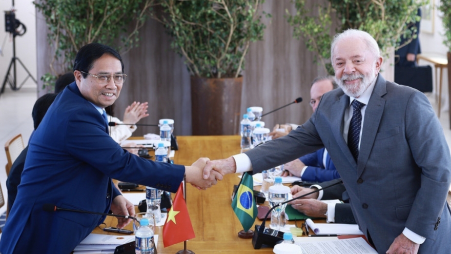 Vietnamese PM holds talks with Brazilian President in Rio de Janeiro